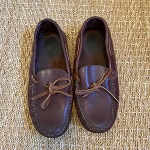 Vintage Leather Mocassins - Dark Brown